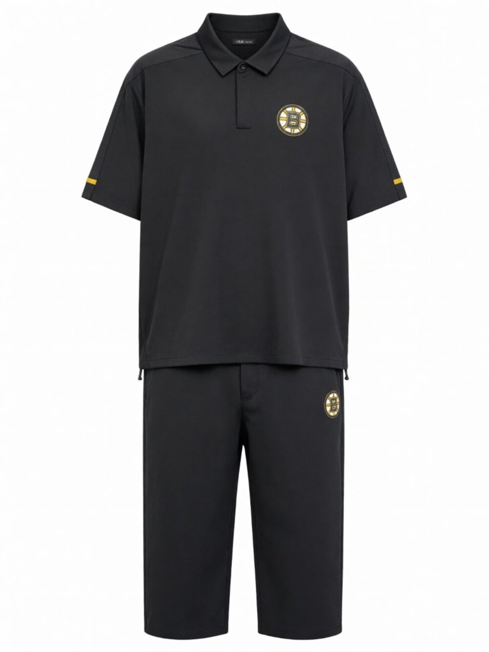 Adidas Men's NHL Polo Shirt 2XL Black Short Sleeve Polyester